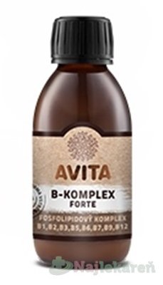 E-shop AVITA B-KOMPLEX FORTE fosfolipidový komplex 1x200 ml