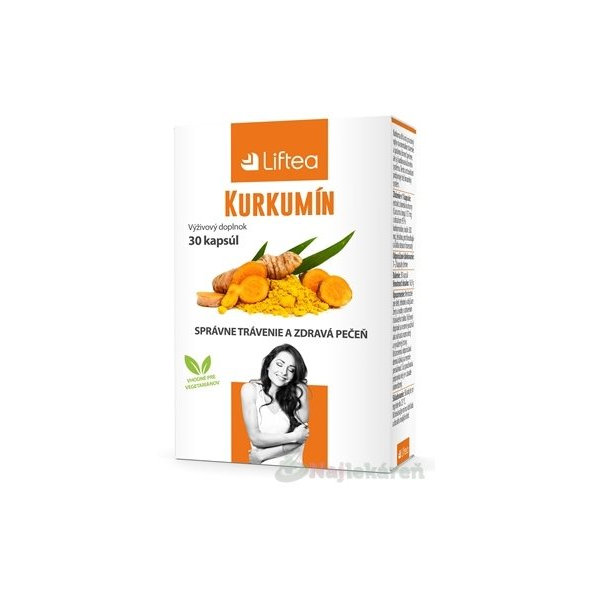 Liftea KURKUMÍN cps 1x30 ks