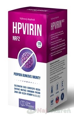 E-shop OnePharma HPVIRIN na imunitnú podporu cps 1x120 ks