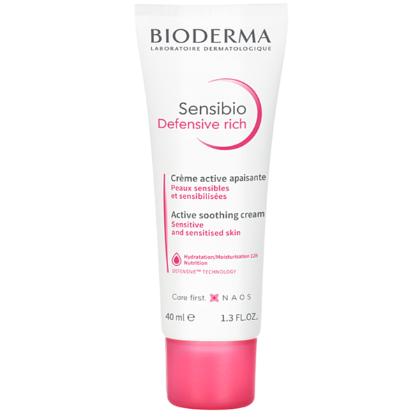 BIODERMA Sensibio Defensive rich výživný krém 40ml