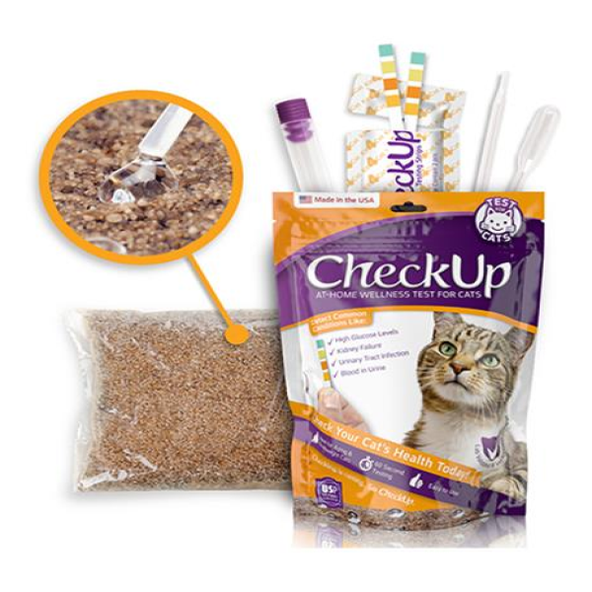 CheckUp Kit Cats domáci test zdravotnej kondície mačky - sada