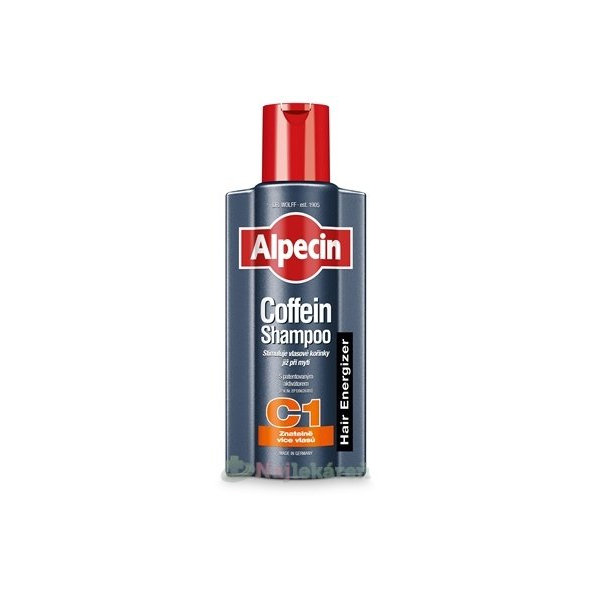 ALPECIN Energizer Coffein Shampoo C1 kofeínový šampón proti vypadávaniu vlasov 1x375 ml