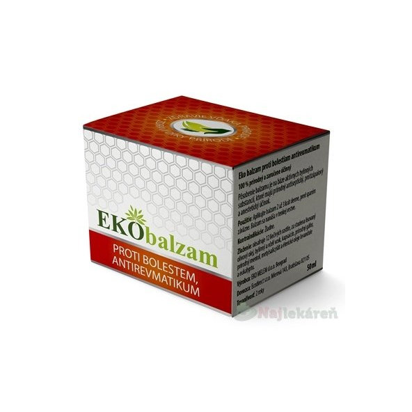 EKObalzam STOP BOLESTIAM, ANTUREUMATIKUM, 50 ml