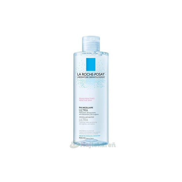 LA ROCHE-POSAY Micelárna voda Ultra na reaktívnu pleť 400ml