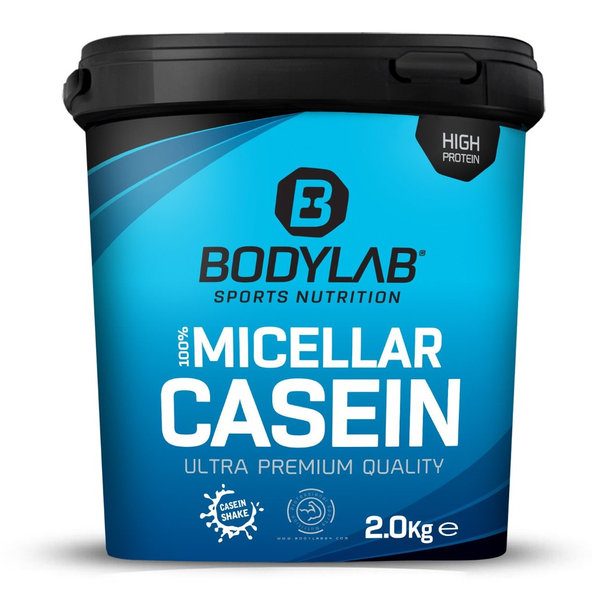 100% Micelárny Kazeín - Bodylab24, vanilka, 2000g