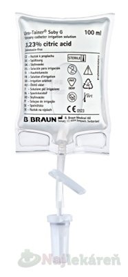 E-shop Uro-Tainer Suby G B.Braun preplachovací roztok urolog. katétrov 10x100 ml