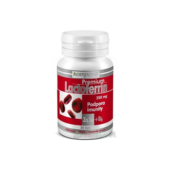 kompava Premium Lactoferrin cps podpora imunity 1x30 ks