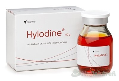 E-shop Hyiodine gél na rany s kyselinou hyalurónovou, 50 g
