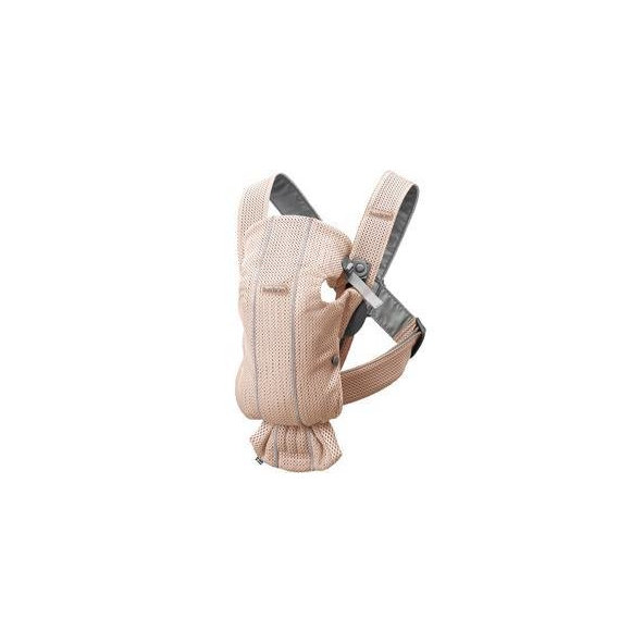 BABYBJÖRN Nosič Mini Pearly Pink, 3D Mesh
