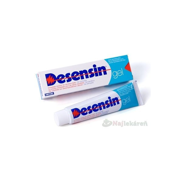 DESENSIN zubný gel na citlivé zuby 75 ml