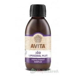 AVITA JÓD LIPOSOMAL PLUS fosfolipidový komplex 1x200 ml