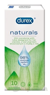 E-shop DUREX Naturals kondóm 1x10 ks