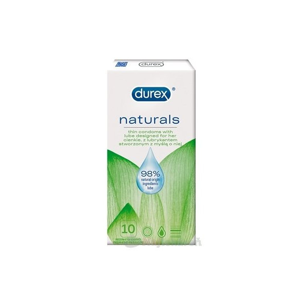 DUREX Naturals  kondóm 1x10 ks