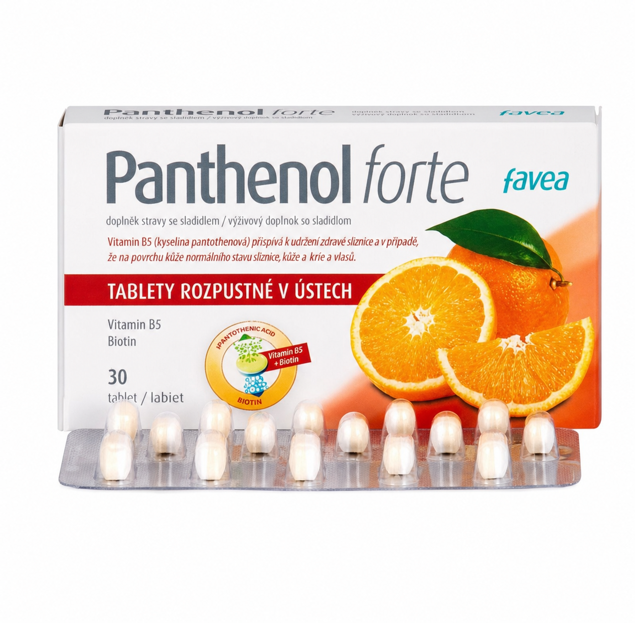 favea Panthenol forte 30 tabliet