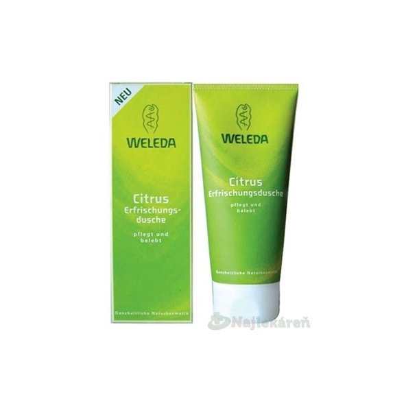 WELEDA Sprchovacia emulzia Citrus