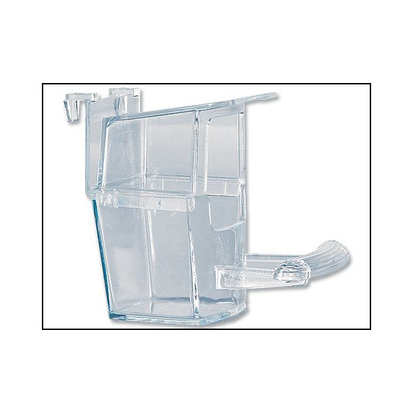 Krmítko Savic zastrešené s bidielkom 7x7,5x6cm