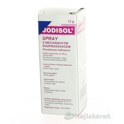 JODISOL na dezinfekciu pokožky sprej 13g