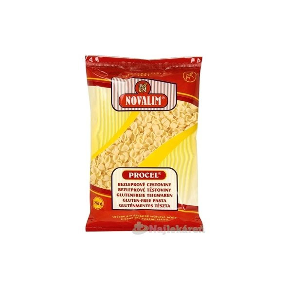 PROCEL - Bezlepkové cestoviny - mušle, 250g