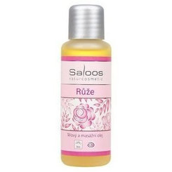 Masážny olej Ruža BIO SALOOS Naturcosmetics 50 ml