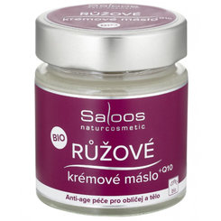 Krémové maslo Ružové BIO SALOOS Naturcosmetics 110 ml