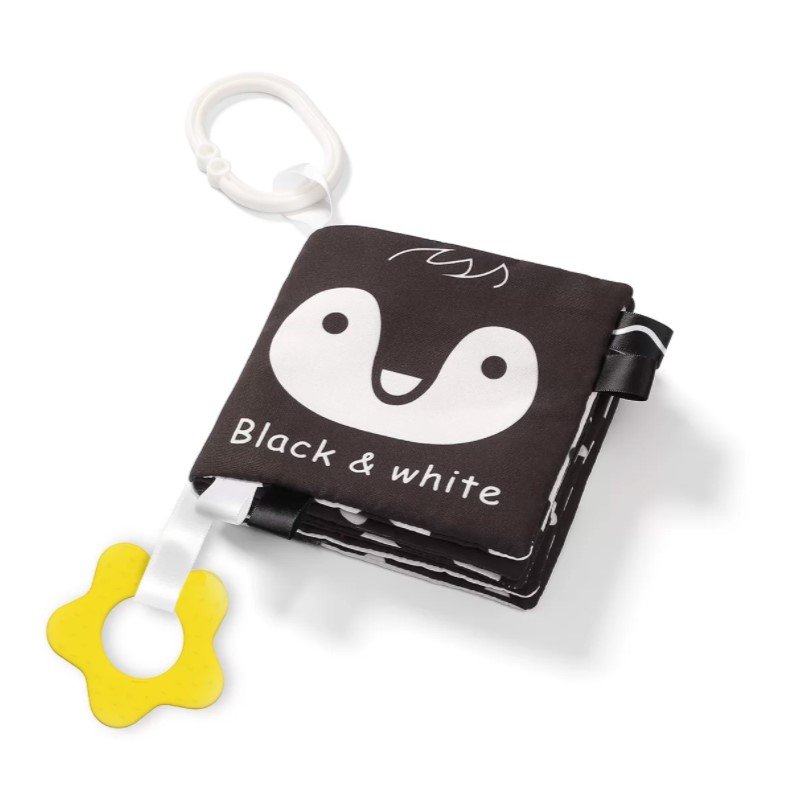 E-shop BABYONO Knižka na hranie Black&White