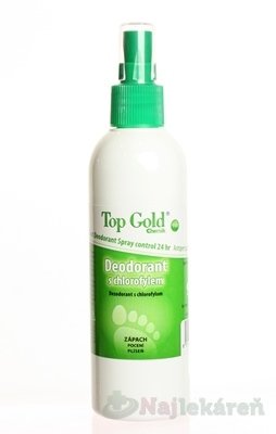 Top Gold dezodorant s chlorofylem + Tea Tree Oil 150 g
