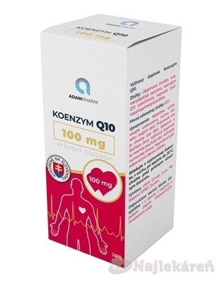 E-shop ADAMPharm KOENZYM Q10 100 mg cps 1x60 ks