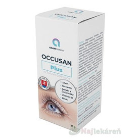 ADAMPharm OCCUSAN Plus, výživa pre oči, cps 1x60 ks