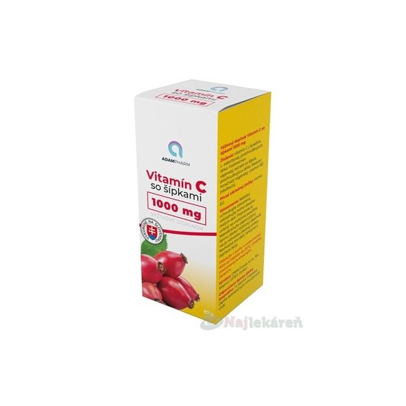 ADAMPharm Vitamín C 1000 mg so šípkami cps 1x60 ks