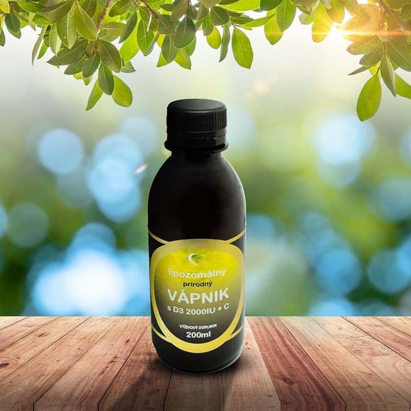 Zdravý svet Lipozomálny Vápnik s D3 2000IU+C, 200 ml