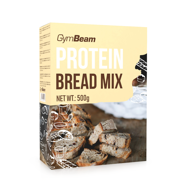 Proteínový chlieb Protein Bread Mix- GymBeam,  500g
