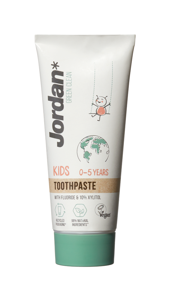 E-shop Jordan Green Clean Kids Detská zubná pasta 0-5 rokov, 50ml
