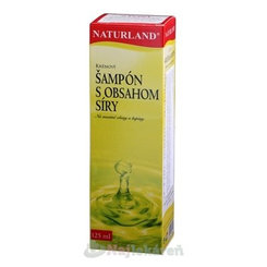 NATURLAND KRÉMOVÝ ŠAMPÓN S OBSAHOM SÍRY 125 ml