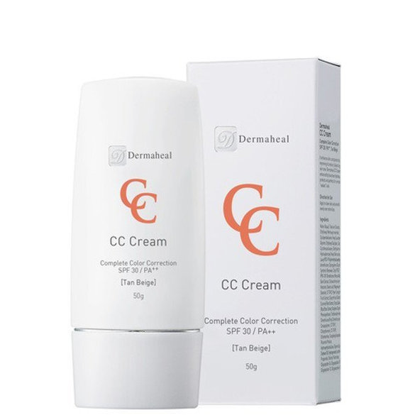 Dermaheal CC – odtieň Tan Beige (svetlohnedý odtieň) 50g