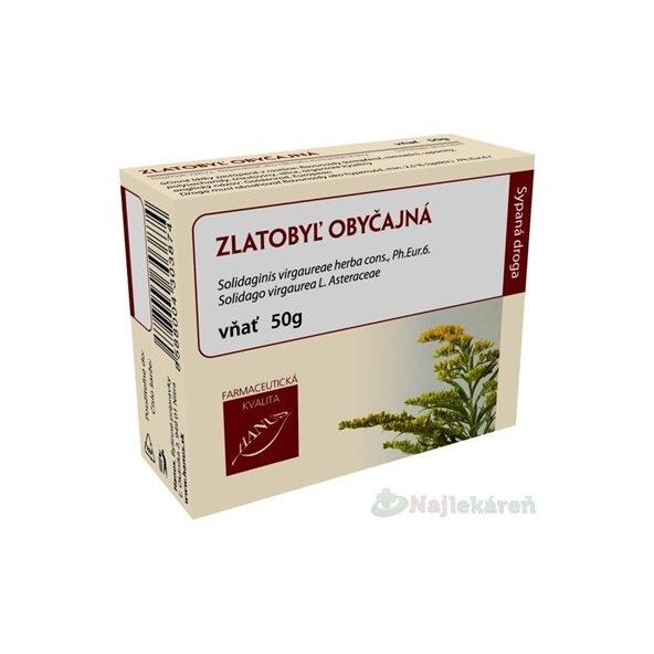 HANUS ZLATOBYĽ OBYČAJNÁ vňať, 50g