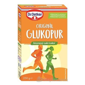 GLUKOPUR ORIGINÁL (hroznový cukor) - Dr.Oetker prášok, prírodné sladidlo 250g