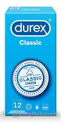 E-shop DUREX Classic kondóm 12 ks