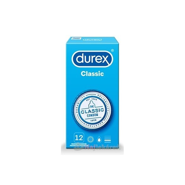 DUREX Classic kondóm 12 ks