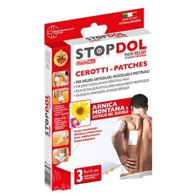 E-shop STOPDOL náplasti proti bolesti 9x14cm 3 ks
