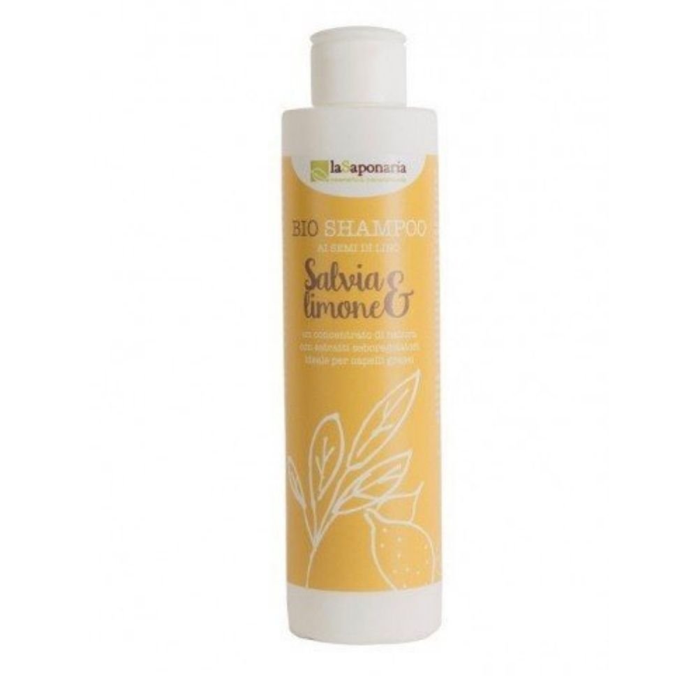 E-shop Šampón so šalviou a citrónom BIO La Saponaria 200 ml