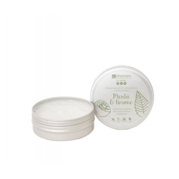 Krém na ruky s mätou a citrónom BIO La Saponaria 60 ml