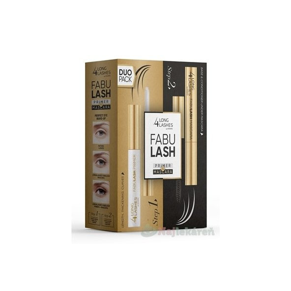 LONG 4 LASHES FABULASH PRIMER & MASCARA
