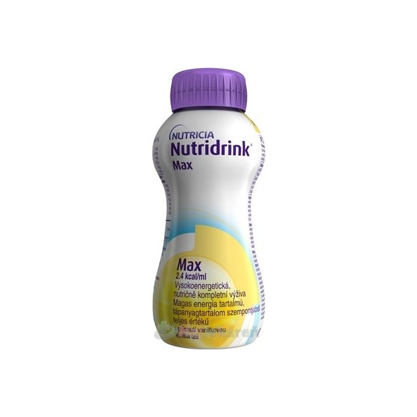 Nutridrink Max s vanilkovou príchuťou, 4x300ml