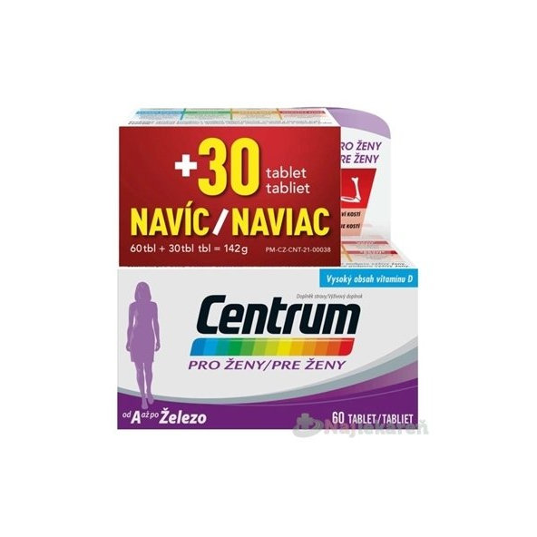Centrum pre ženy SPRING PROMO tbl 60+30 naviac (90 ks)
