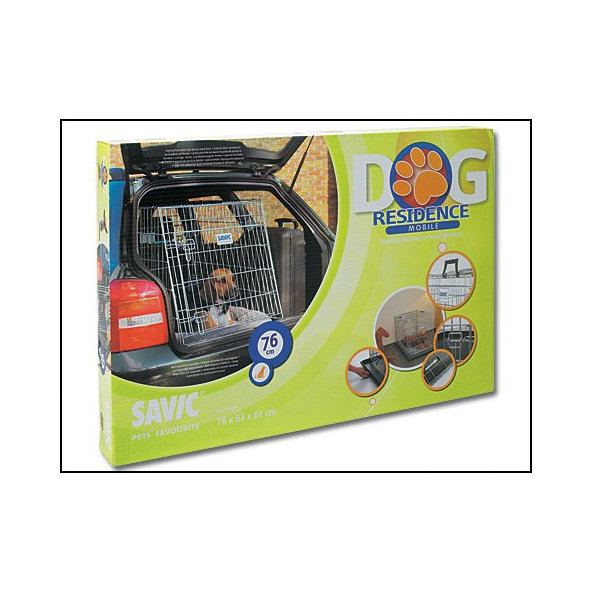 Klietka Savic Dog Residence mobil 76x53x61cm