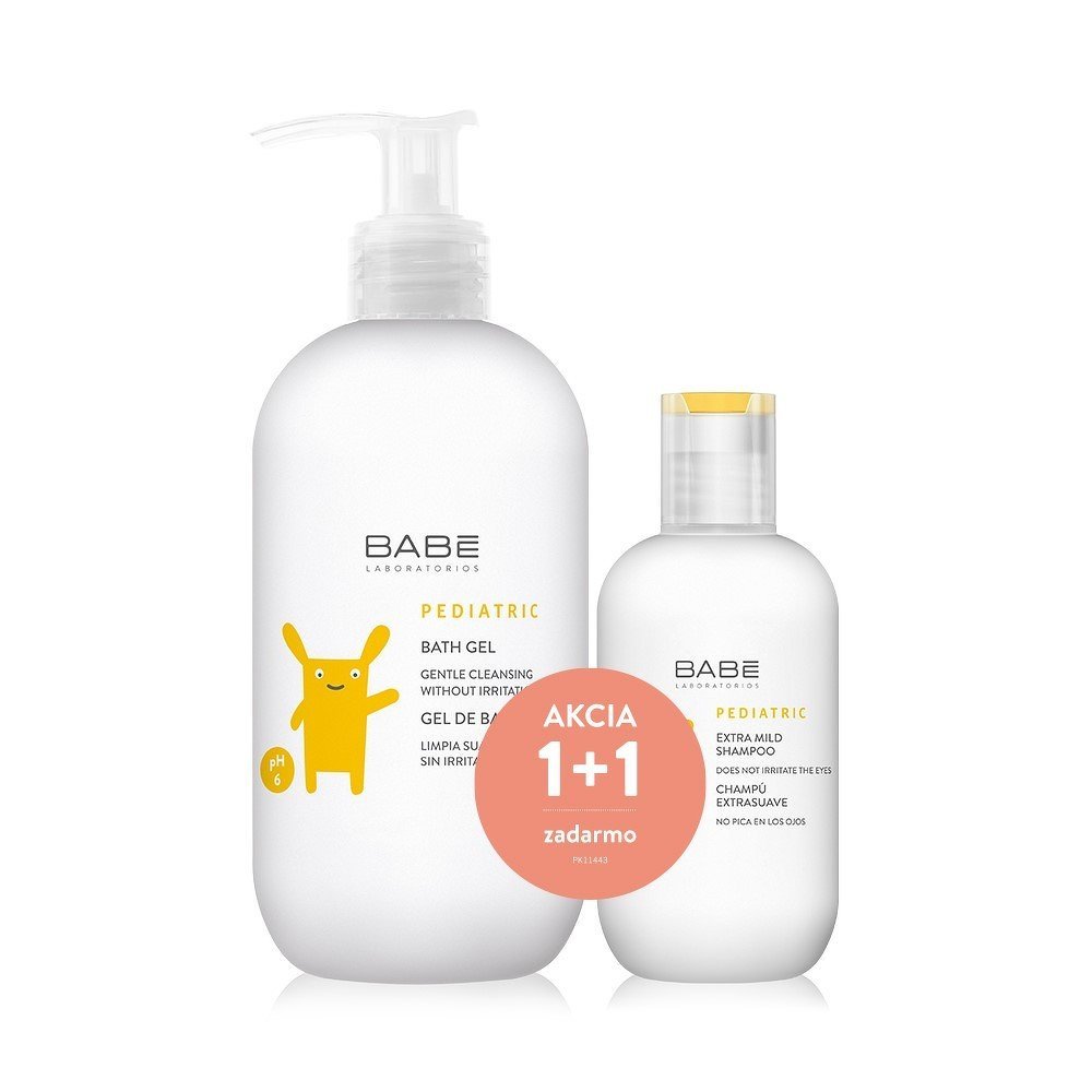 E-shop BABÉ DIEŤA Balíček Kúpeľový gél + šampón