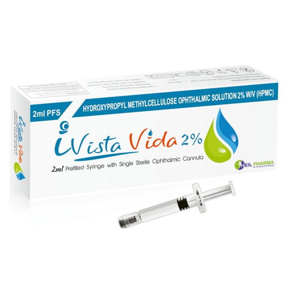 iVista Vida 2,4% Oftalmologický roztok, striekačka hydroxypropylmetylcelulózy 1x2 ml