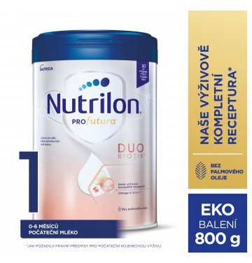 E-shop Nutrilon 1 Profutura Duobiotik počiatočná mliečna dojčenská výživa (0-6 m), 800g