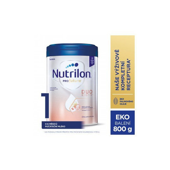 Nutrilon 1 Profutura Duobiotik počiatočná mliečna dojčenská výživa (0-6 m), 800g
