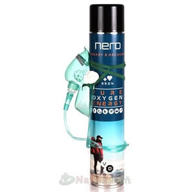 Nero PURE OXYGEN ENERGY inhalačný kyslík (objem kyslíka 14 l) 750 ml
